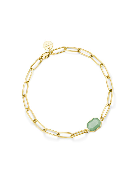 Rosefield Rosefield Armband in Goldfarbe Geometrisches Edelstein JBGGG-J662