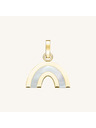 Rosefield Rosefield Anhänger Goldfarben Lucky Symbol Regenbogen