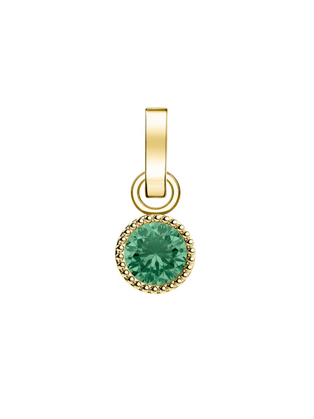 Rosefield Rosefield Anhänger Goldfarben Birthstone Mai Farbe