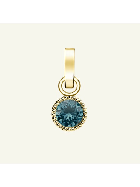 Rosefield Rosefield Anhänger Goldfarben Birthstone Dezember Farbe
