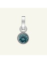 Rosefield Rosefield Anhänger Silberfarben Birthstone Dezember Farbe