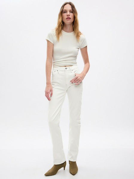 GAP Damen Jeans 90er Straight High Rise GAP