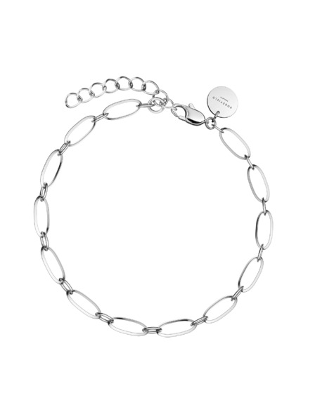 Rosefield Rosefield Armband in Silberfarbe Oval JBOLS-J541