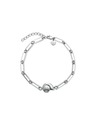 Rosefield Rhodinierter Damenarmband Rosefield JBSSS-J827