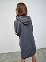ZOOT.lab Graues Damen-Kapuzen-Sweatshirt Basic-Kleid ZOOT.lab Dove
