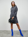 ZOOT.lab Graues Damen-Kapuzen-Sweatshirt Basic-Kleid ZOOT.lab Dove