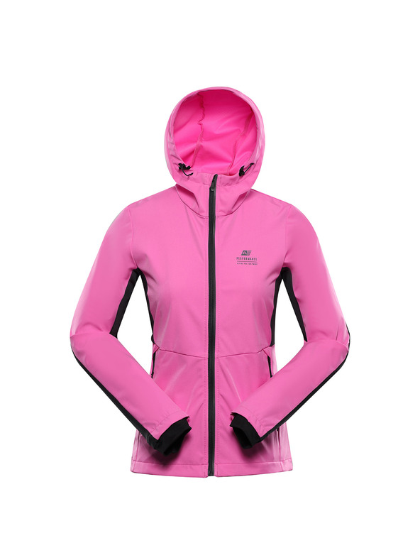 ALPINE PRO Damen Softshell-Jacke mit DWR-Beschichtung ALPINE PRO KERAKA neon pink