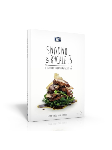 Pražský Kulinářský Institut  Buch Snadno & Rychle 3 - Einfache Rezepte für jeden Tag - Prager Kulinarisches Institut