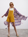 ZOOT.lab Senfgelbe Damenshorts aus Leinen mit Lack ZOOT.lab Paulina