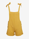 ZOOT.lab Senfgelbe Damenshorts aus Leinen mit Lack ZOOT.lab Paulina