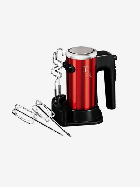 Berlingerhaus Handrührgerät mit Zubehör 300 W BERLINGERHAUS Burgundy Metallic Line