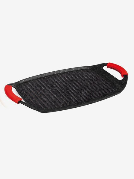 Berlingerhaus Grillplatte mit Antihaftbeschichtung 47 cm Burgunder Edition BERLINGERHAUS