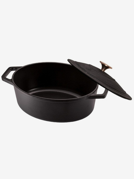 Berlingerhaus Gusseisenpfanne mit Deckel 30 cm BERLINGERHAUS Black Rose Collection