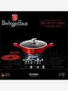Berlingerhaus Runde Auflaufform mit Marmoroberfläche und Deckel 32 cm BERLINGERHAUS Burgundy Metallic Line