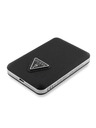 Guess Guess PU genarbtes Dreieckslogo MagSafe Powerbank 5000mAh Schwarz