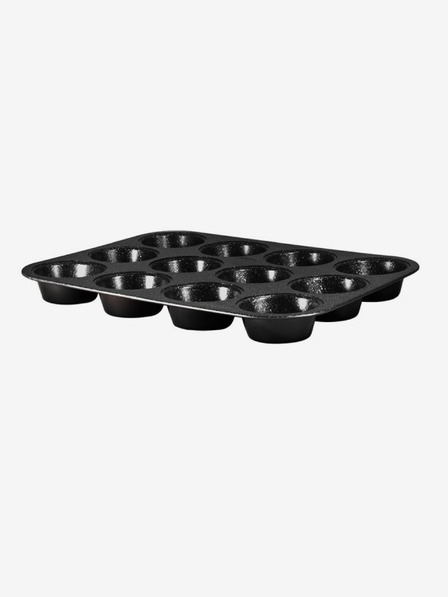 Berlingerhaus Muffinform mit Antihaftbeschichtung BERLINGERHAUS Black Rose Collection (12 Stück)
