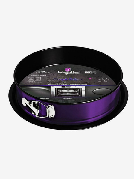 Berlingerhaus BERLINGERHAUS Purple Metallic Line 2in1 Tortenform mit Antihaft-Oberfläche