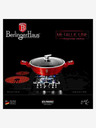 Berlingerhaus Runder Bräter mit Marmoroberfläche und Deckel 28 cm BERLINGERHAUS Burgundy Metallic Line