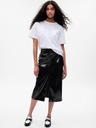 GAP Midirock aus Kunstleder GAP