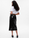 GAP Midirock aus Kunstleder GAP