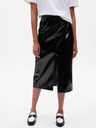 GAP Midirock aus Kunstleder GAP