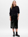 GAP Midirock aus Kunstleder GAP