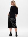 GAP Midirock aus Kunstleder GAP