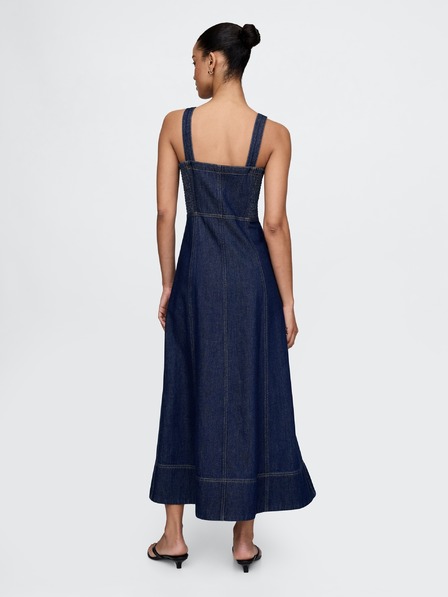 GAP Damen Jeans-Maxikleid UltraSoft GAP