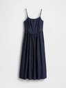 GAP Damen Jeans-Maxikleid mit Taschen GAP
