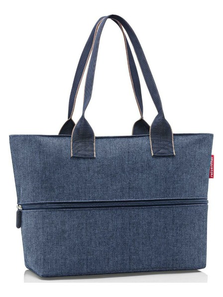 Reisenthel Reisenthel Shopper E1 Herringbone Dunkelblau