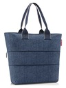 Reisenthel Reisenthel Shopper E1 Herringbone Dunkelblau