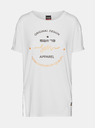 Sam 73 Weißes bedrucktes Damen-T-Shirt SAM 73 Annabel