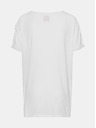 Sam 73 Weißes bedrucktes Damen-T-Shirt SAM 73 Annabel