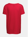 Sam 73 Rotes lockeres Damen-T-Shirt mit SAM 73 Aufdruck