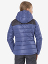 Sam 73 Blaue und schwarze Steppwinterjacke für Mädchen mit Kapuze SAM 73 Eloise