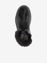 Sam 73 Schwarze Knöchelstiefel mit Kunstpelz für Jungen SAM 73 Naomi