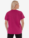 Sam 73 Dunkelrosa Damen-T-Shirt mit SAM 73 Aufdruck