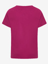 Sam 73 Dunkelrosa Damen-T-Shirt mit SAM 73 Aufdruck