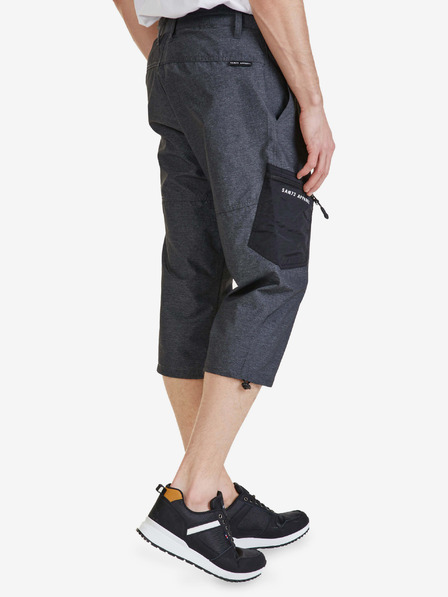 Sam 73 Dunkelgraue Herrenshorts SAM 73 Sanjay
