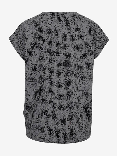Sam 73 Dunkelgraues gemustertes Damen-T-Shirt SAM 73 Veronica