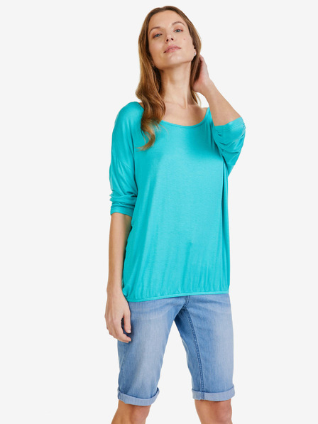 Sam 73 Türkisfarbenes Damen-T-Shirt SAM 73 Cladys