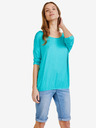 Sam 73 Türkisfarbenes Damen-T-Shirt SAM 73 Cladys