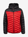 Sam 73 Schwarze und rote Herren-Steppjacke SAM 73 Ulrik