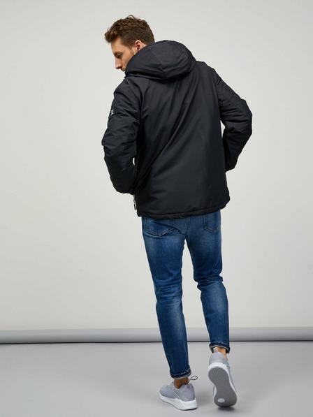 Sam 73 Schwarze leichte Herrenjacke SAM 73 Sigmund