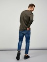 Sam 73 Khakifarbenes Herren-Langarm-T-Shirt SAM 73 Mindart