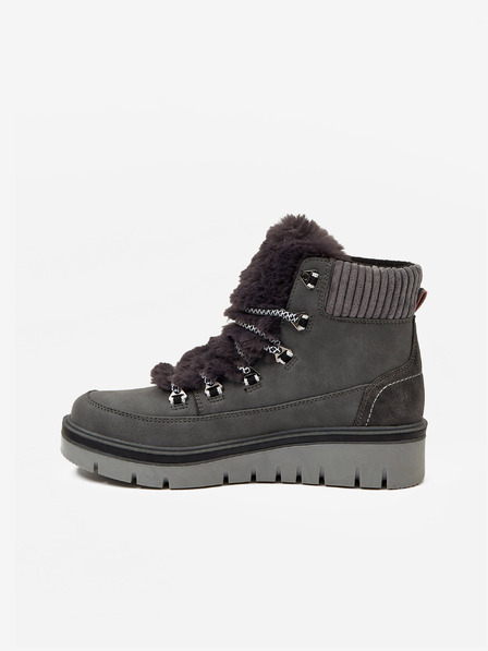 Sam 73 Dunkelgraue Damen-Winterstiefeletten SAM 73 Tigrao