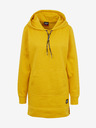 Sam 73 Senffarbener Damen-Kapuzenpullover SAM 73 Enna