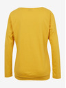 Sam 73 Gelbes Basic-Langarm-T-Shirt für Damen SAM 73 Azuka