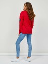 Sam 73 Rotes Basic-Langarm-T-Shirt für Frauen SAM 73 Ariasa
