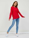 Sam 73 Rotes Basic-Langarm-T-Shirt für Frauen SAM 73 Ariasa